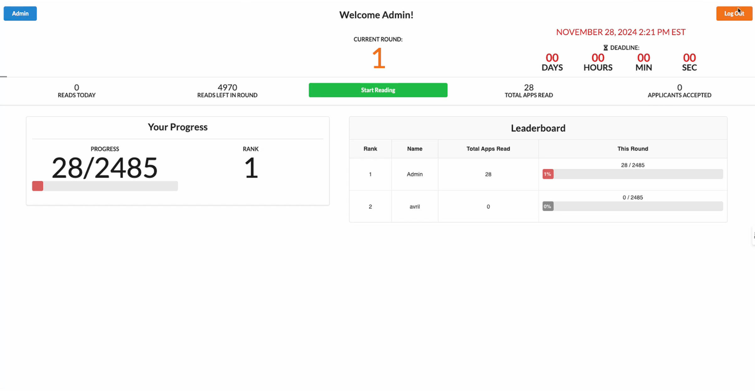 AppReader Project